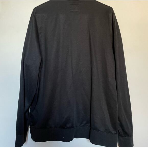 Abercrombie & Fitch Full Zip Sweatshirt Black Large - Picture 4 of 5